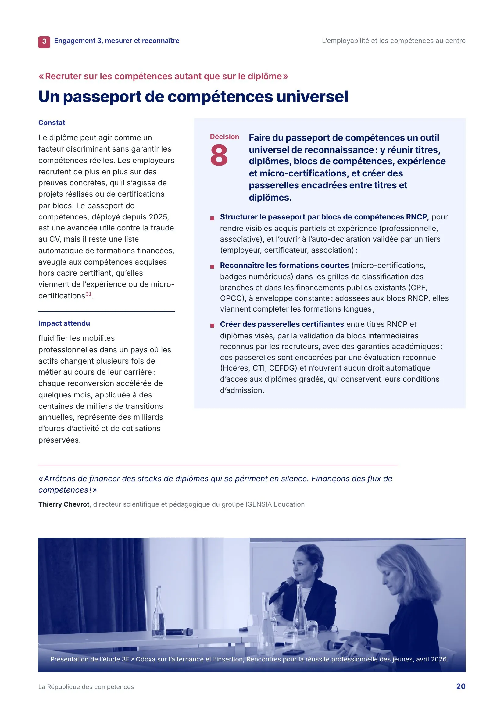 Page 20 de La République des compétences