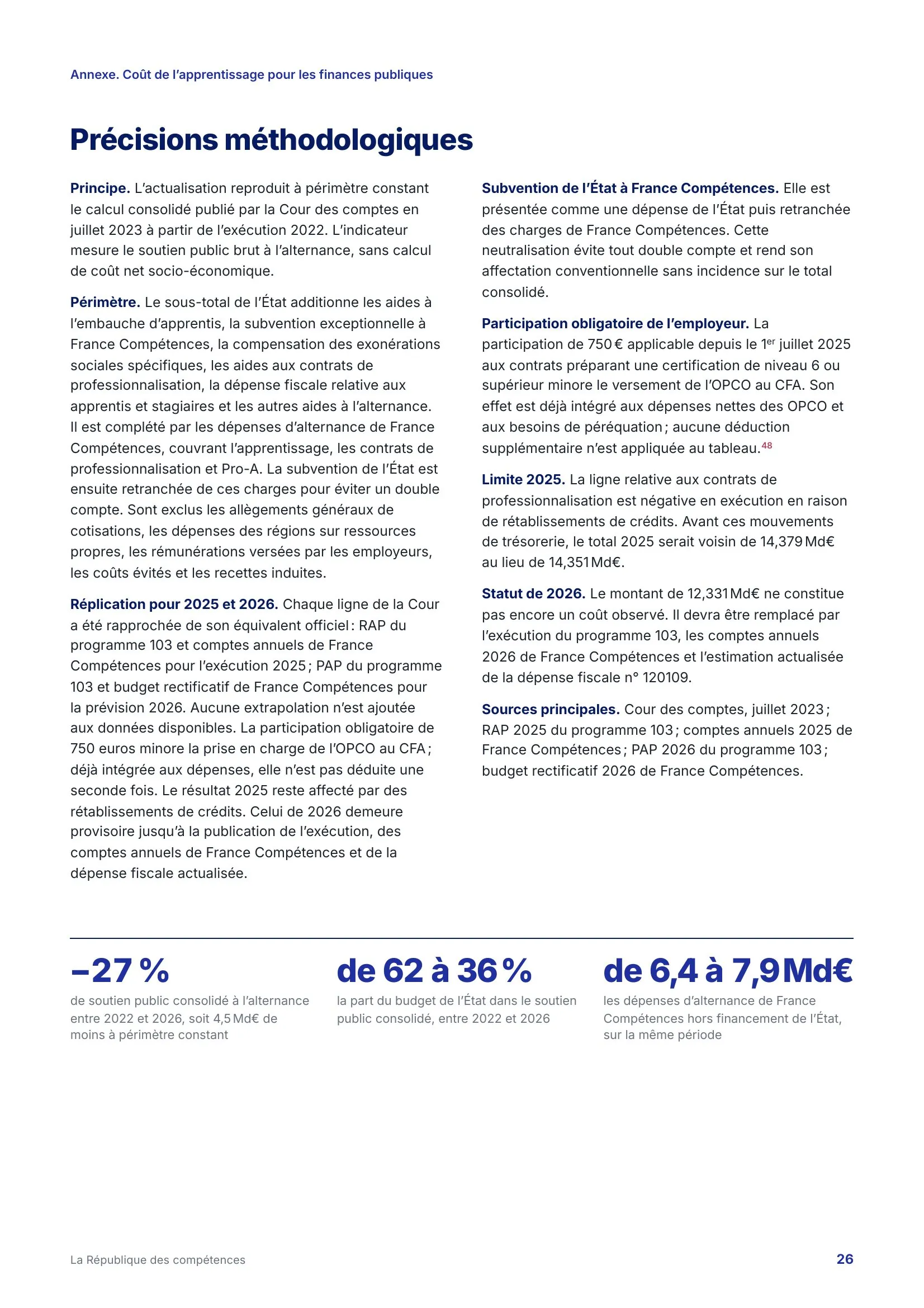 Page 26 de La République des compétences